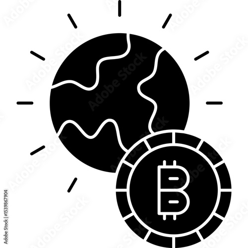 Globe Icon Vector Element