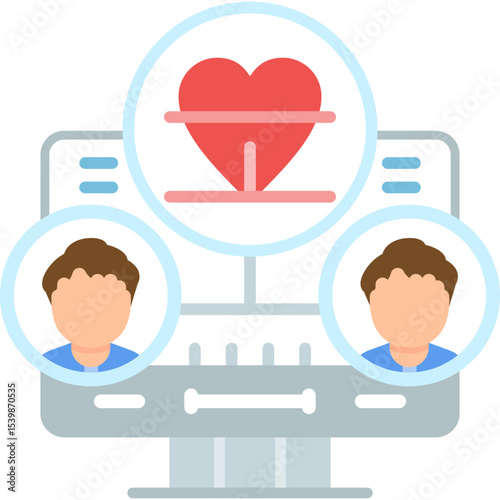 Teamwork Icon Vector Element