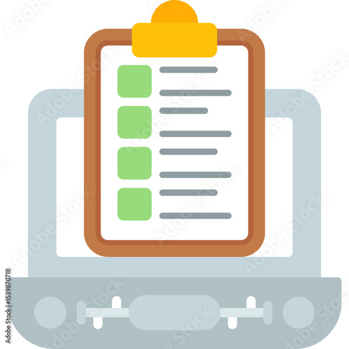 Laptop Icon Vector Element