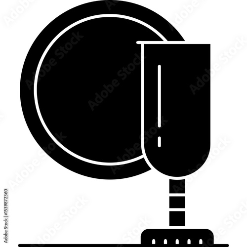 Dishes Icon Vector Element