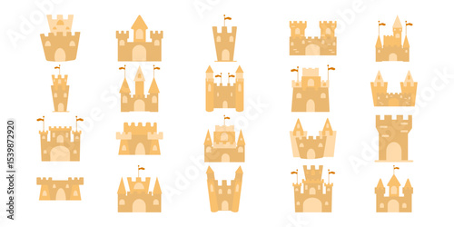 Flat Sand Castle