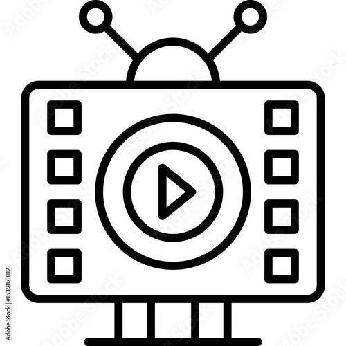 Projector Icon Vector Element