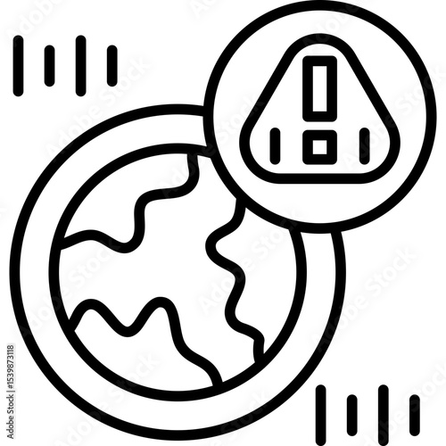 Warning Icon Vector Element