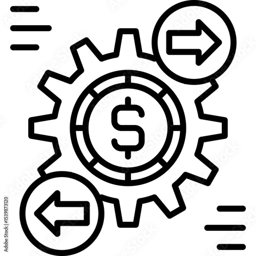 Exchange Icon Vector Element