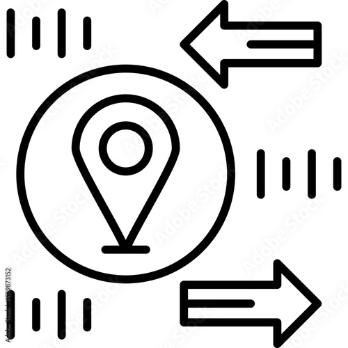 Location Icon Vector Element