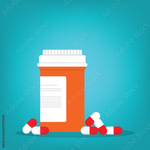 Prescription medicine bottle