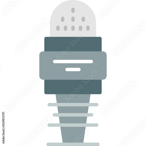 Microphone Icon Vector Element