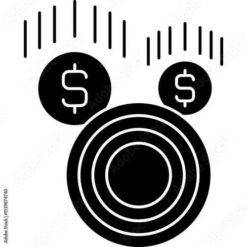 Investment Icon Vector Element