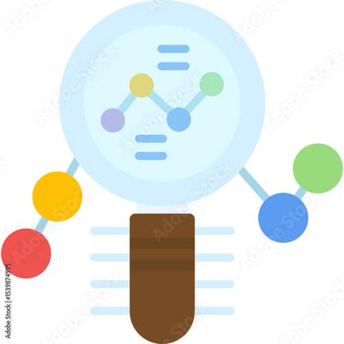 Analytics Icon Vector Element