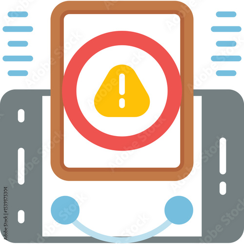 Warning Icon Vector Element