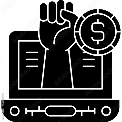 Laptop Icon Vector Element