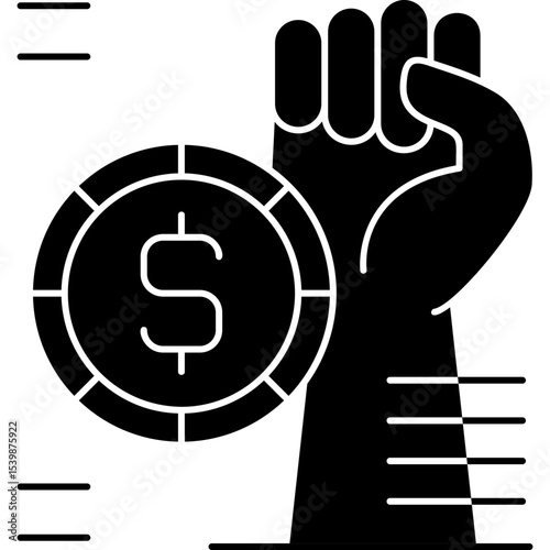 Bribe Icon Vector Element