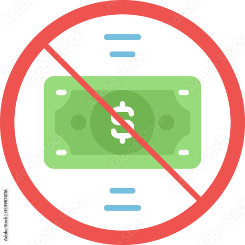 Bribe Icon Vector Element