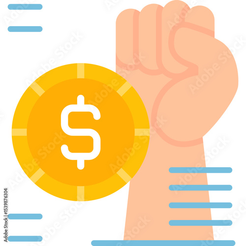 Bribe Icon Vector Element