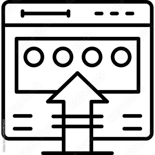 Browser Icon Vector Element