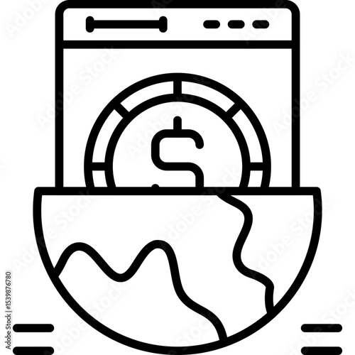 Browser Icon Vector Element