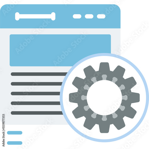 Browser Icon Vector Element