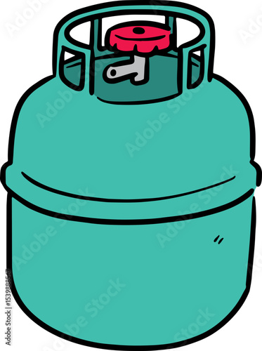 Illustration of gas tank
