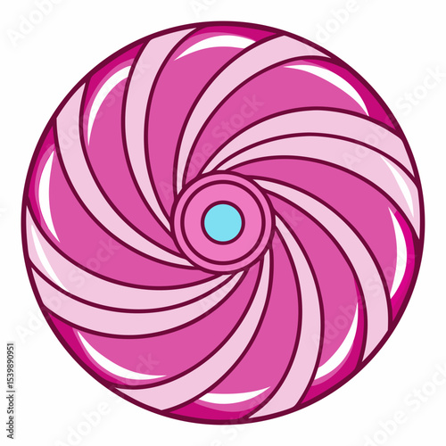 pink spiral