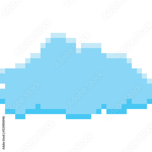 Cloud Pixel Art