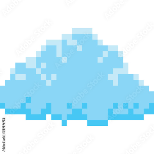 Cloud Pixel Art