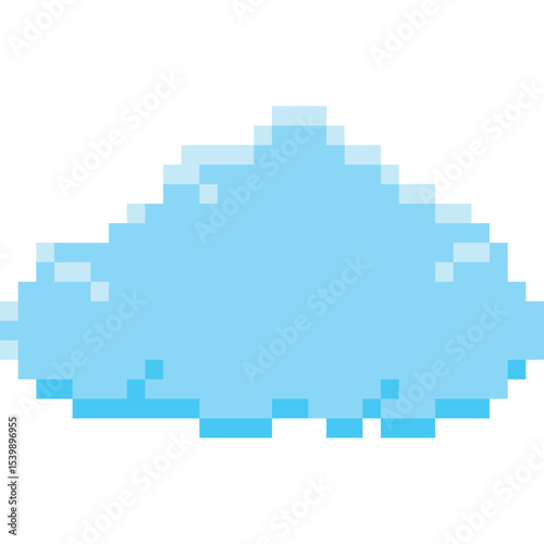 Cloud Pixel Art