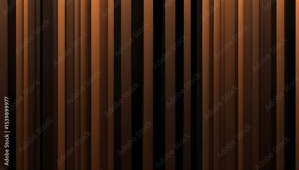 Fototapeta premium A striking abstract image with vertical brown and black lines forming a pattern.
