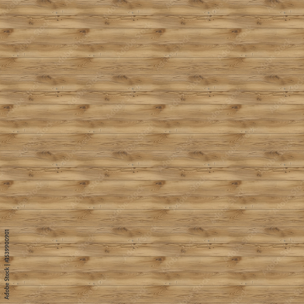 Fototapeta premium Light brown wood grain horizontal plank seamless pattern background