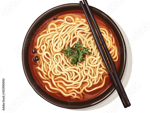 noodle vector art