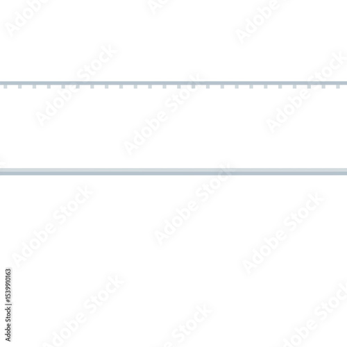 rooftop railing or bridge walkway — architectural element in minimal style