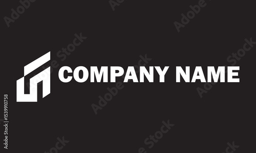 G letter logo design template vector, real estate g logo icon