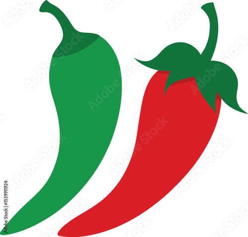 red hot chili vector