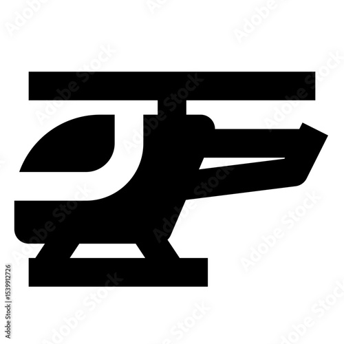 transportation solid icon set