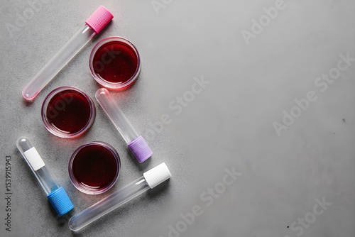 Do blood test in laboratory. Analysis. Blood samples in test tubes sang, analyse, test, laboratoire, médical, 