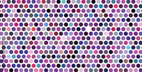 seamless pattern with colorful dots