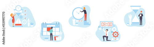 Effective Time Management with Man and Woman Manage Task Vector Set