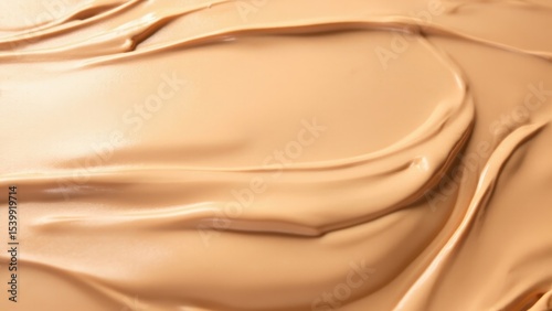 Close-up texture of foundation or other cosmetic product.