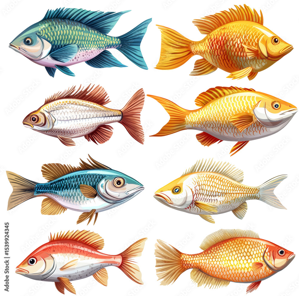 Fototapeta premium fish clipart