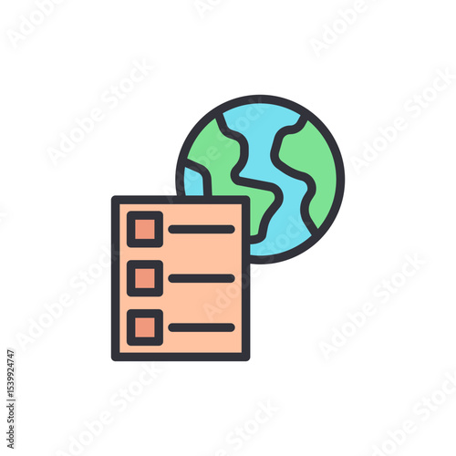 Earth Governance Checklist Representation With Global Tasks Overview
