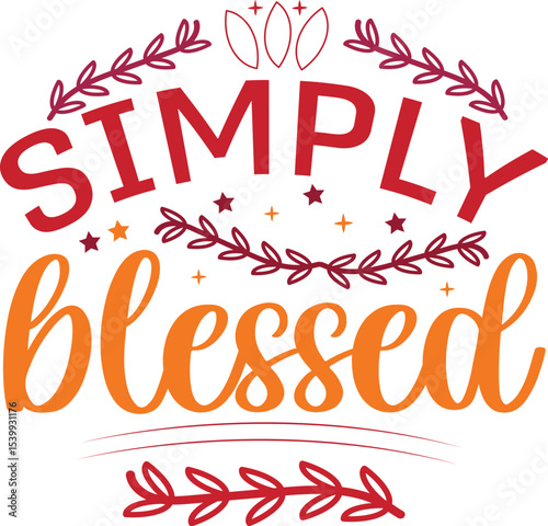 thanksgiving svg design 