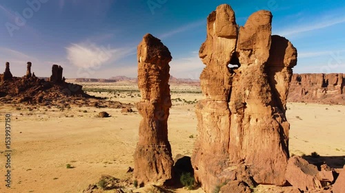 Ennedi Plateau is located at northeast of Chad.