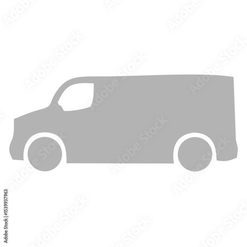 VAN car Icon Shadow