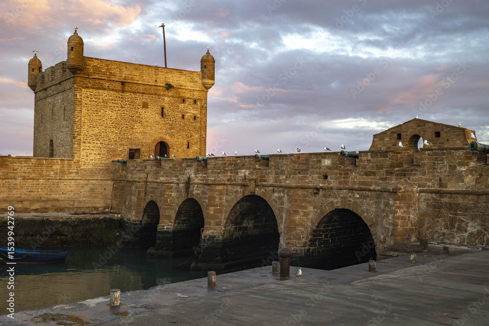 Obraz premium Harbour sqala, Essaouira, Morocco