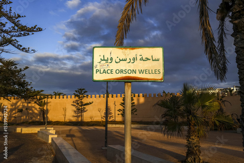 Orson Welles square, Essaouira, Morocco