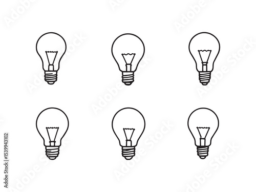 abstract abs light symbol modern outline vector graphic