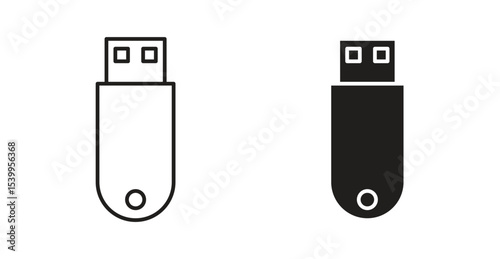 USB pendrive icon