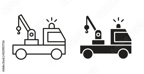 Tow truck icon