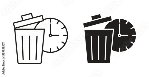 Time waste icon