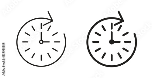 Time forward icon