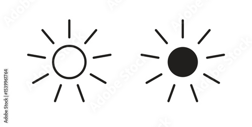 Sun icon